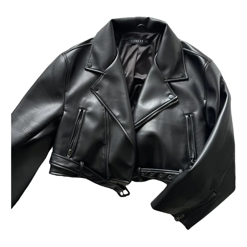 Lioness Black Vega Leather Jacket